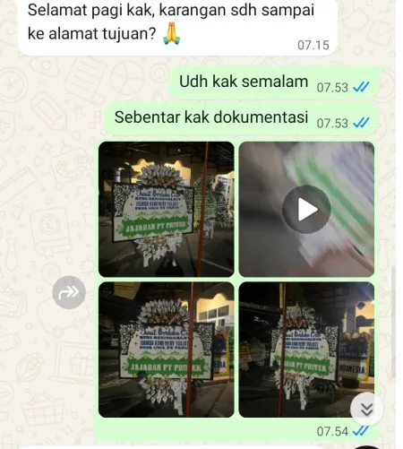 Pengiriman Papan Bunga Selamat Sedayu Indo Golf