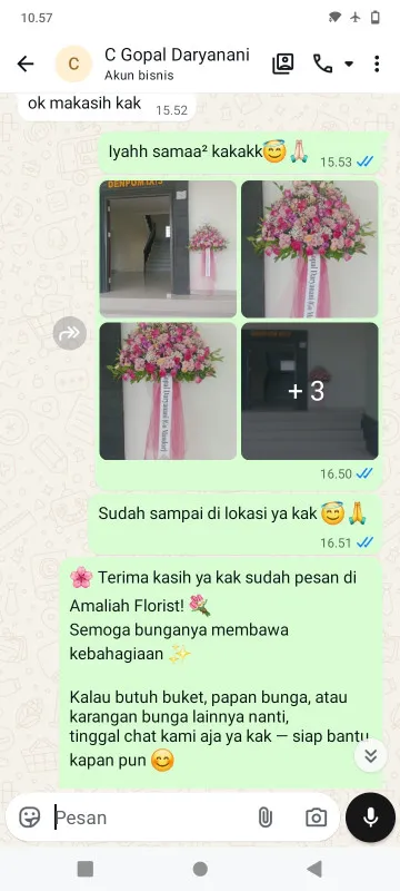 Pengiriman Karangan Bunga Sedayu Indo Golf