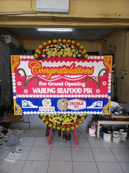 Papan Bunga Ucapan Selamat Sedayu Indo Golf