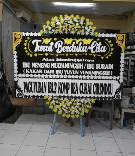 Papan Bunga Duka Sedayu Indo Golf