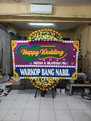 Papan Bunga di Sedayu Indo Golf