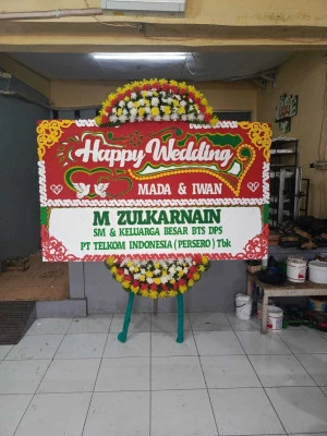 Papan Bunga di Sedayu Indo Golf