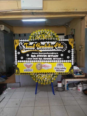 Papan Bunga di Sedayu Indo Golf