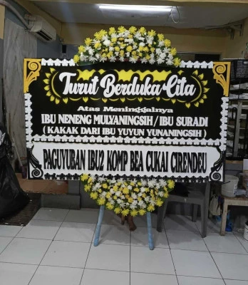 Papan Bunga di Sedayu Indo Golf