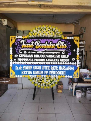 Papan Bunga di Sedayu Indo Golf